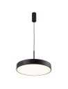Italux Orbital Pendant Black Sandblasted 1xLED 35W 3000K 5361-835RP-BK-3