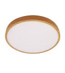 LED Plafonds - Italux Riberio Wooden Plafond 1xLED 30W 3000K PLF-75689-WD-3K - product 1