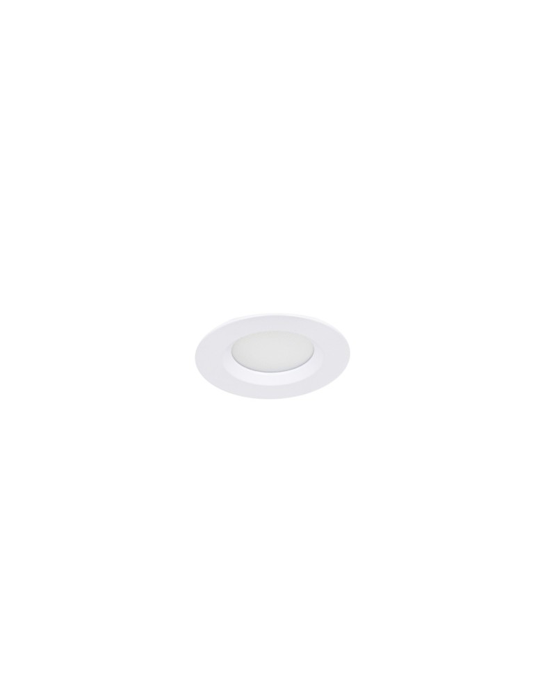 Recessed lamps with hermetic shade - Italux Modulus Recessed Ceiling Recessed White Matte IP44/IP20 1xLED 7W 3000K-4000K-6000K RCS-9800-095-7W-WH-SWK - product kolory-swiatla.pl 3