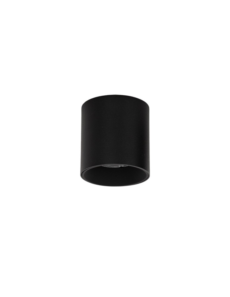 LED ceiling luminaires - Italux Altisma Surface-mounted Black matt 1xLED 10W 4000K CLN-6677-75-BL-4K - product kolory-swiatla.pl 3