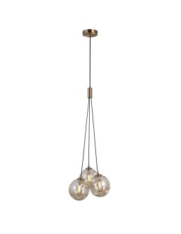 Italux Perlos Pendant Honey Brass 3xG9 5W PND-54456-3-HB-AMB - product 2