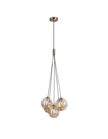 Italux Perlos Pendant Honey Brass 5xG9 5W PND-54456-5-HB-AMB - product 2