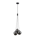 Triple pendant lamps - Italux Perlos Pendant Black matte 3xG9 5W PND-54456-3A-HB-SMG - product 1