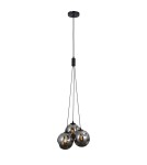 Triple pendant lamps - Italux Perlos Pendant Black matte 3xG9 5W PND-54456-3A-HB-SMG - product 2