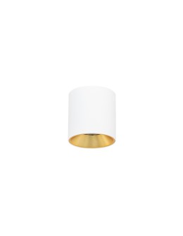 Italux Altisma Surface-mounted White matt, gold interior 1xLED 10W 3000K CLN-6677-75-WH-GD-3K - product 2