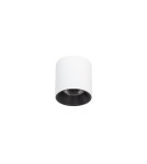 LED ceiling luminaires - Italux Altisma Surface-mounted White matt, black interior 1xLED 10W 3000K CLN-6677-75-WH-BL-3K - product 1