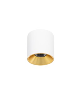 Italux Altisma Surface-mounted White matt, gold interior 1xLED 15W 3000K CLN-6677-95-WH-GD-3K