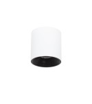 LED ceiling luminaires - Italux Altisma Surface-mounted White matt, black interior 1xLED 15W 3000K CLN-6677-95-WH-BL-3K - product 2