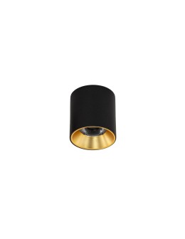 Italux Altisma Surface-mounted Black matt 1xLED 10W 3000K CLN-6677-75-BL-GD-3K