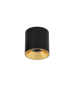 Italux Altisma Surface-mounted White matt, gold interior 1xLED 15W 3000K CLN-6677-95-BL-GD-3K