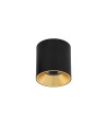 Italux Altisma Surface-mounted White matt, gold interior 1xLED 15W 3000K CLN-6677-95-BL-GD-3K