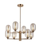 Chandeliers - Italux Perano Pendant Antique Bronze 8xG9 5W PND-4215-8-HBR - product 1