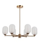 Chandeliers - Italux Perano Pendant Antique Bronze 6xG9 5W PND-4215-6A-HBR-SAT - product 2