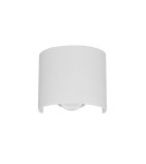 Outdoor wall lamps - Italux Ortelo Outdoor Wall Mounted White Sandblasted IP54 2xLED 2W 3000K OWL-6650-1-WH-3K - product 1
