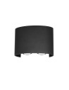Italux Ortelo Outdoor Wall Mounted Black Sandblasted IP54 4xLED 4W 3000K OWL-451-2-BL