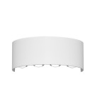 Outdoor wall lamps - Italux Ortelo Outdoor Wall Mounted White Sandblasted IP54 8xLED 8W 3000K OWL-6650-4-WH-3K - product 1