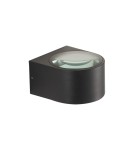 Outdoor wall lamps - Italux Pesaro 3K Outdoor Wall Mounted Black Sandblasted IP54 1xLED 5W 3000K OWL-8081-3K - product 3