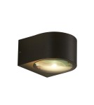 Outdoor wall lamps - Italux Pesaro 3K Outdoor Wall Mounted Black Sandblasted IP54 2xLED 10W 3000K OWL-8082-3K - product 1