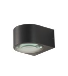 Outdoor wall lamps - Italux Pesaro 4K Outdoor Wall Mounted Black Sandblasted IP54 2xLED 10W 4000K OWL-8082-4K - product 2