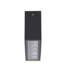 Outdoor ceiling lamps - Italux Forli 4K Outdoor Surface Mounted Black Sandblasted IP54 5xLED 5W 4000K OWL-2015-4K - product 3