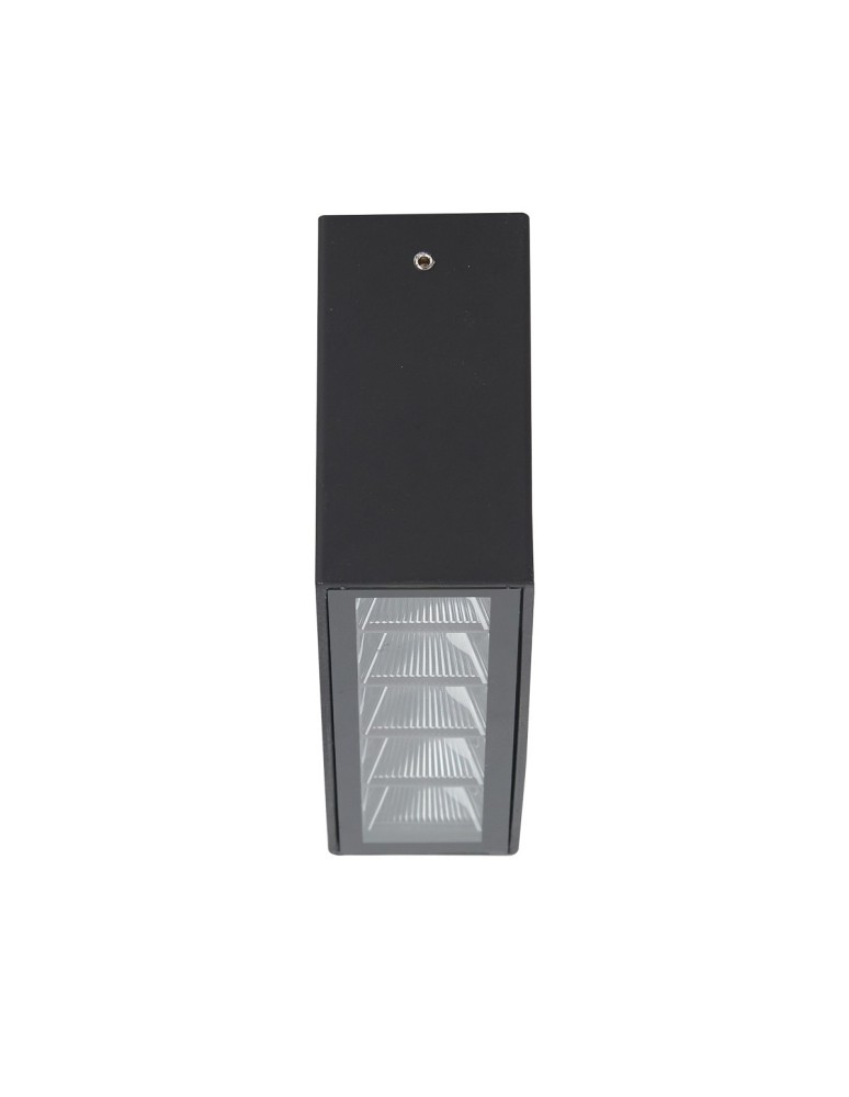 Outdoor ceiling lamps - Italux Forli 4K Outdoor Surface Mounted Black Sandblasted IP54 5xLED 5W 4000K OWL-2015-4K - product kolory-swiatla.pl 3