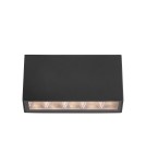 Outdoor ceiling lamps - Italux Forli 4K Outdoor Surface Mounted Black Sandblasted IP54 5xLED 5W 4000K OWL-2015-4K - product 1