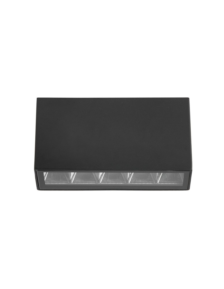 Outdoor ceiling lamps - Italux Forli 4K Outdoor Surface Mounted Black Sandblasted IP54 5xLED 5W 4000K OWL-2015-4K - product kolory-swiatla.pl 4
