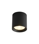 Outdoor ceiling lamps - Italux Cervia 4K Outdoor Surface Mounted Black Sandblasted IP54 1xLED 15W 4000K OPN-2007-4K - product 1