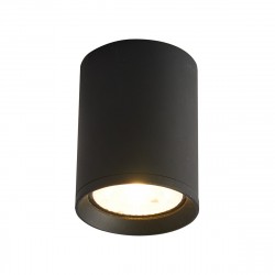 Italux Cervia 3K Zewnętrzna Natynkowa Czarny piaskowany IP54 1xLED 9W 3000K OPN-2003-3K