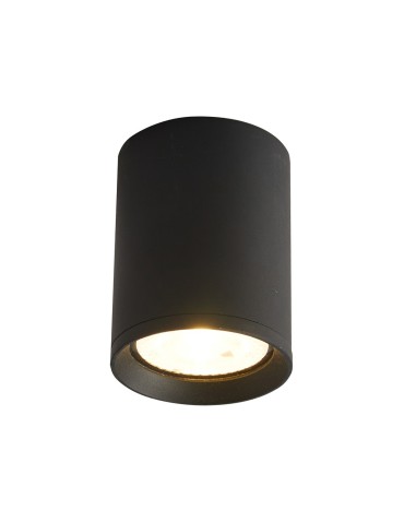 Italux Cervia 4K Outdoor Surface Mounted Black Sandblasted IP54 1xLED 9W 4000K OPN-2003-4K