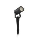Garden lamps driven into the ground (with wedge) - Italux Urbino Outdoor Ground Black Sandblasted IP65 1xGU10 20W OSPL-7125-GU10. - product 2