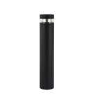 Standing garden lamps - Italux Marcon 3K Outdoor Standing Black Sandblasted IP54 1xLED 12W 3000K OFL-6552-70-3K - product 3