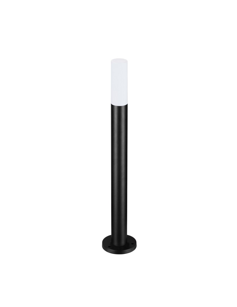 Standing garden lamps - Italux Muggia Outdoor Standing Black Sandblasted IP54 1xE27 20W OFL-2764-S - product kolory-swiatla.pl 1