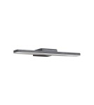 Outdoor wall lamps - Italux Malene 3K Outdoor Wall Mounted Black Sandblasted IP44 1xLED 12W 3000K OWL-6001-3K - product 2