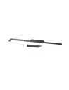 Italux Malene 3K Outdoor Wall Mounted Black Sandblasted IP44 1xLED 12W 3000K OWL-6001-3K