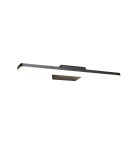 Outdoor wall lamps - Italux Malene 4K Outdoor Wall Mounted Black Sandblasted IP44 1xLED 12W 4000K OWL-6001-4K - product 1