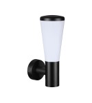 Outdoor wall lamps - Italux Paralel Outdoor Wall Mounted Black Sandblasted IP54 1xE27 20W OWL-2613 - product 1