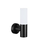 Outdoor wall lamps - Italux Salo Outdoor Wall Mounted Black Sandblasted IP54 1xE27 20W OWL-2763 - product 1