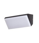 Outdoor wall lamps - Italux Nave 3K Outdoor Wall Mounted Black Sandblasted IP65 1xLED 10W 3000K OWL-7032-3K - product 1