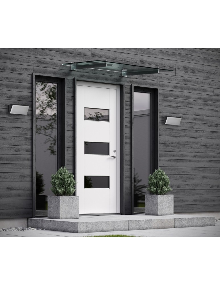 Outdoor wall lamps - Italux Nave 3K Outdoor Wall Mounted Black Sandblasted IP65 1xLED 10W 3000K OWL-7032-3K - product kolory-swiatla.pl 2