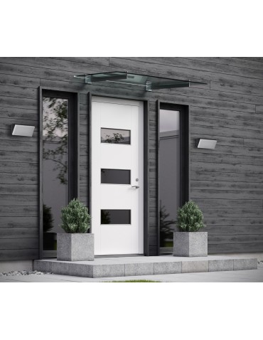 Italux Nave 4K Zewnętrzna Ścienna Czarny piaskowany IP65 1xLED 10W 4000K OWL-7032-4K - produkt 2