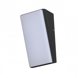 Italux Fama 3K Zewnętrzna Ścienna Czarny piaskowany IP65 1xLED 10W 3000K OWL-7061-3K