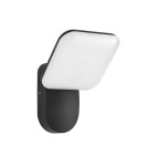 Outdoor wall lamps - Italux Nammi Outdoor Wall Mounted Black Sandblasted IP54 1xLED 12W 3000K OWL-6206-3K - product 1