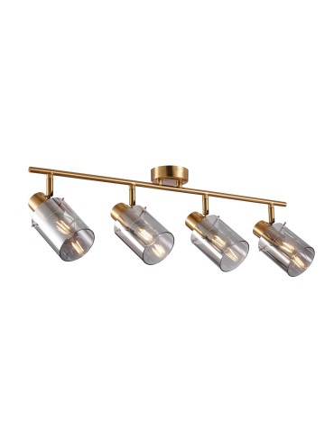 Italux Sardo Spotlight/Spot Brass Smoked 4xE14 40W SPL-5581-4-BRO-SG
