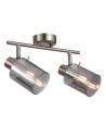 Italux Sardo Spotlight/Spot Silver, Smoked 2xE14 40W SPL-5581-2-SC-SG