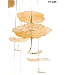 Designer pendant lamps - MOOSEE LEAFS DISC gold pendant lamp (MSE1501100168) - product 7