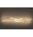 Glamour pendant lamps - MOOSEE WAVE 380 chrome pendant lamp (MSE1501100200) - product 2