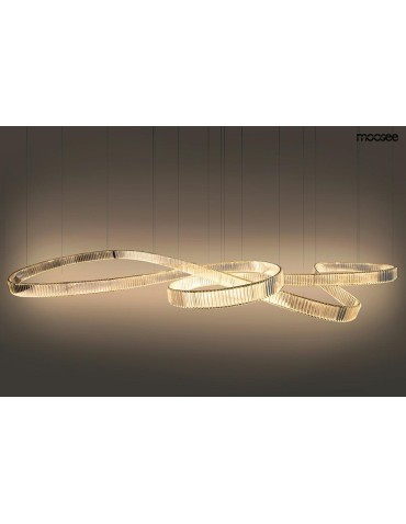 MOOSEE WAVE 380 chrome pendant lamp (MSE1501100200) - product 2