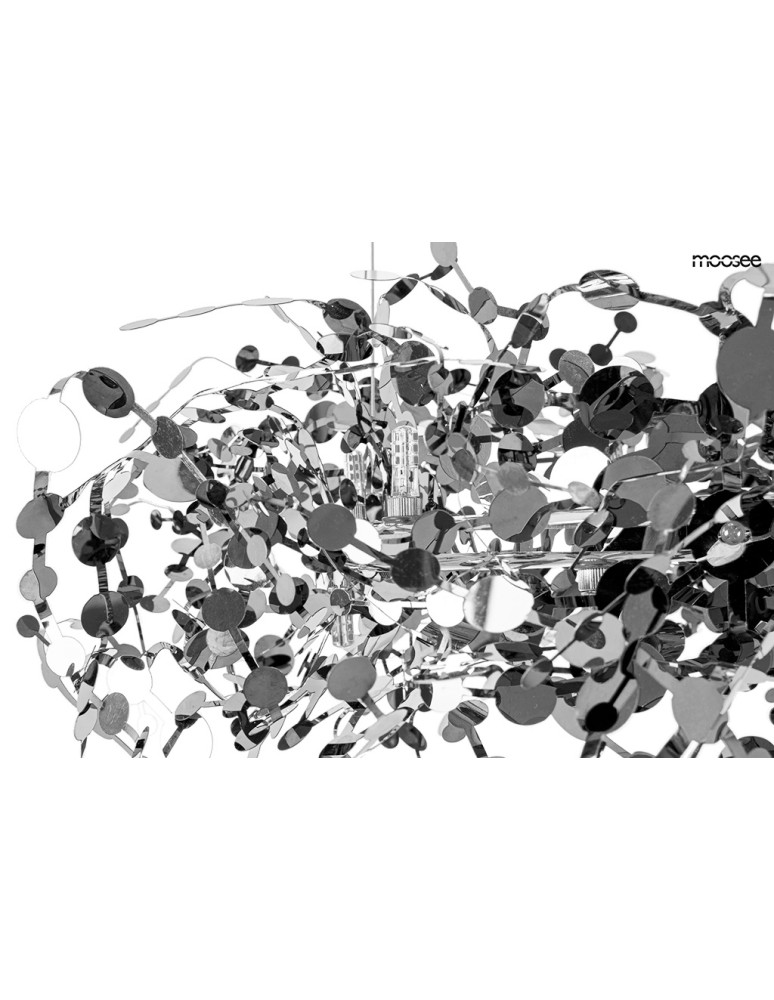 Designer pendant lamps - MOOSEE MONETE 60 chrome pendant lamp (MSE1501100175) - product kolory-swiatla.pl 5