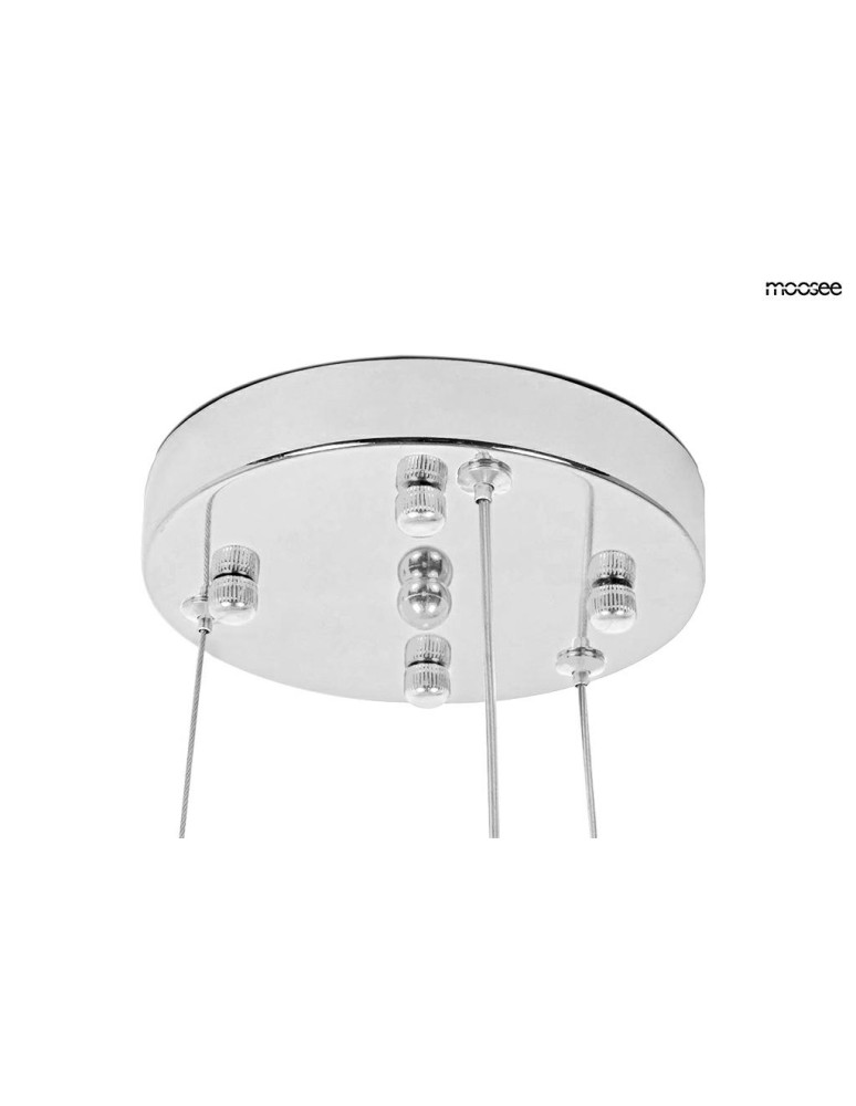 Designer pendant lamps - MOOSEE MONETE 60 chrome pendant lamp (MSE1501100175) - product kolory-swiatla.pl 8